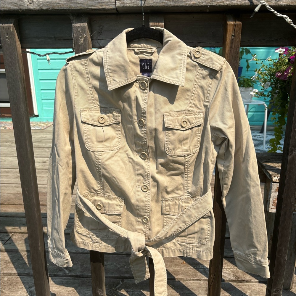 GAP Women's Beige Utility Jacket